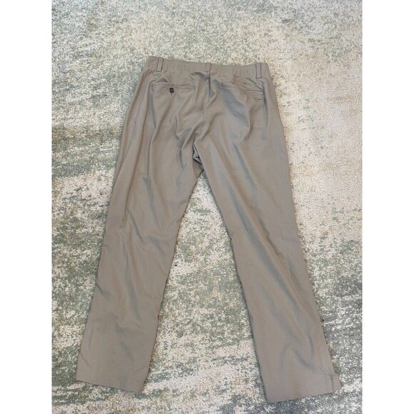 Under Armour Golf Pants Mens 34x30 Khaki Performance Stretch Lightweight UA - Picture 7 of 8